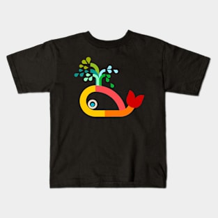 Baby whale Kids T-Shirt